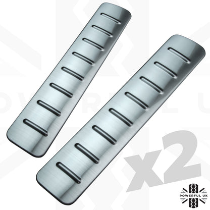 Rear Loadspace Finisher Upgrade Inserts for Range Rover Evoque L538 - Stainless Steel