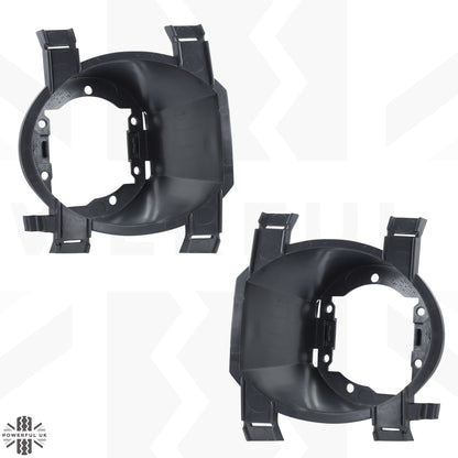 Front Bumper Inner Fog Lamp Brackets for Land Rover Freelander 2 2007-10 - Round Fog Type