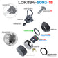 Lock Kit for 5093 18" STEEL Spare Wheel on Land Rover Defender L663