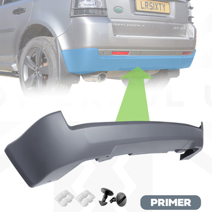 Dynamic Rear Bumper Valance for Land Rover Freelander 2 - Unpainted