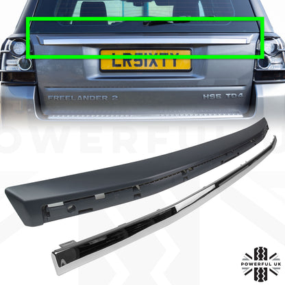 Tailgate Panel Kit - Primer/Chrome - for Land Rover Freelander 2 2007-10