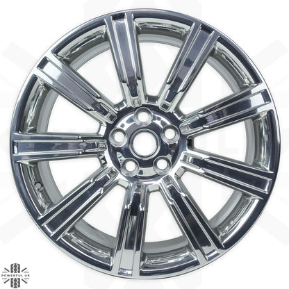 21" Forged Machine Polished Alloy Wheels - Set of 4 for Range Rover L405 Genuine