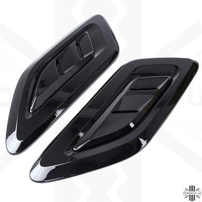 Bonnet Vents for Range Rover Sport L320 - All Gloss Black