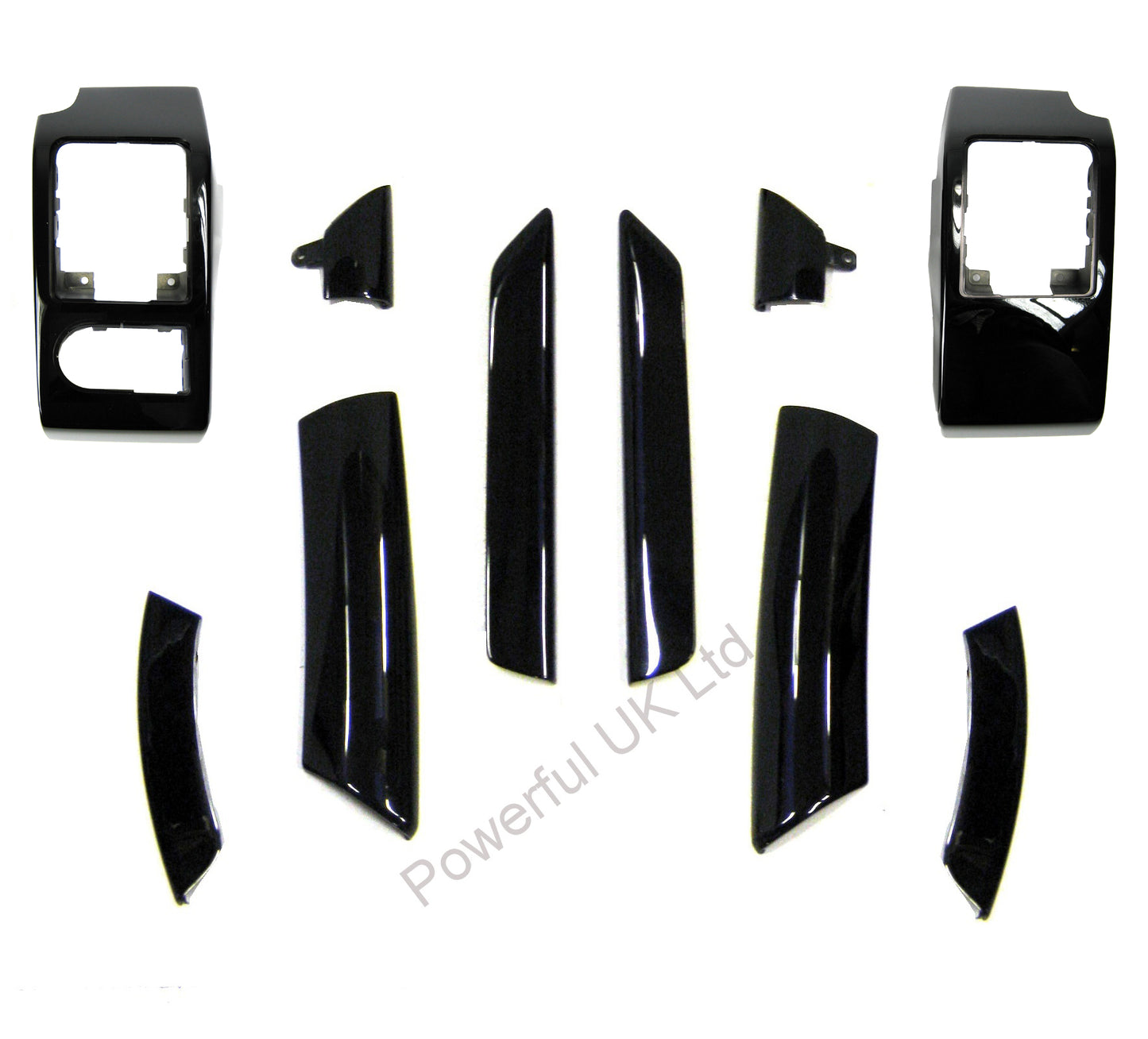Dashboard Retainer Kit LRN1292LML, Black, For Land Rover Discovery