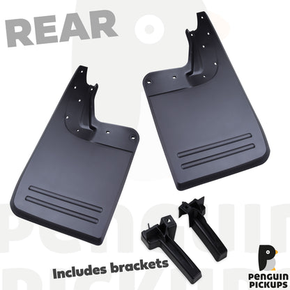 VW Amarok Pickup Mudflap Kit (Front + Rear)