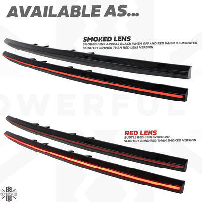 Rear Tailgate LED Lightbar for Range Rover Evoque (2011-18) - RED Lens