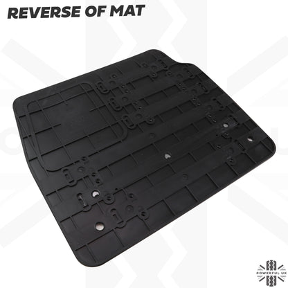 Rubber Floor Mats (genuine) - RHD - for Range Rover Evoque (2011-18) SALOON