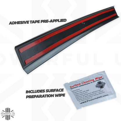 Rear Bumper Trim Kit 3pc for Range Rover Evoque L538 Dynamic - Black