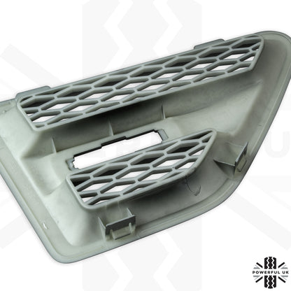 Side Vents -Black & Silver - for Land Rover Freelander 2 - PAIR