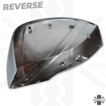 Mirror Covers - Top Half Caps for Range Rover L405  - Chrome