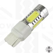 White LED Bulb (T20) - Single Function Reverse/DRL - PAIR – Powerful UK