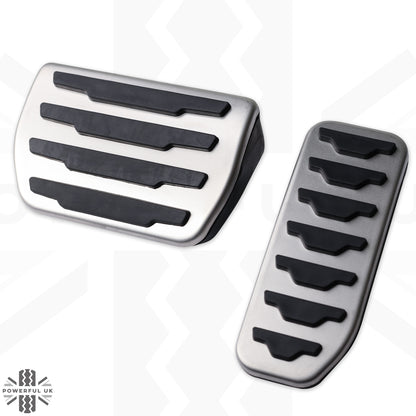 Alloy Foot Pedals (2pc) for the Range Rover Evoque Automatic (pre 2021) - Genuine