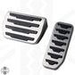 Alloy Foot Pedals (2pc) for the Land Rover Discovery Sport Automatic (pre 2021) - Genuine