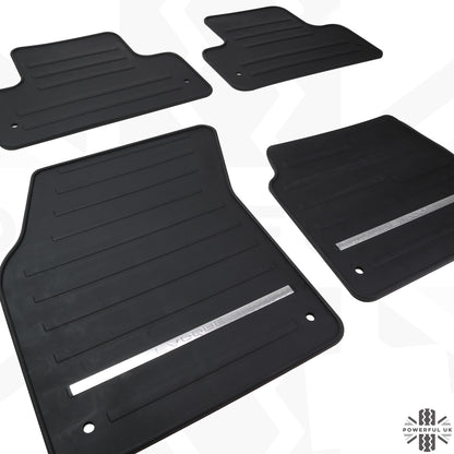 Rubber Floor Mats (genuine) - RHD - for Range Rover Evoque (2011-18) SALOON