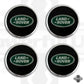 Genuine 4x Black Green Alloy Wheel Centre Caps for Range Rover Evoque 2 2019+