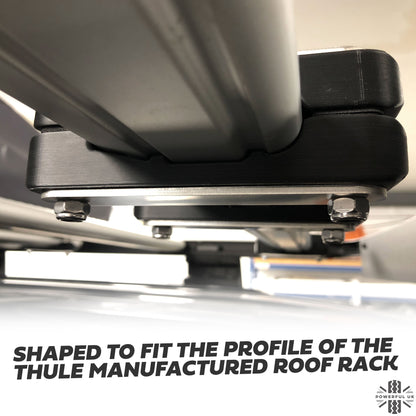 Roof Rack Mount Clamp Kit for Thule Cross Bars - Kit B