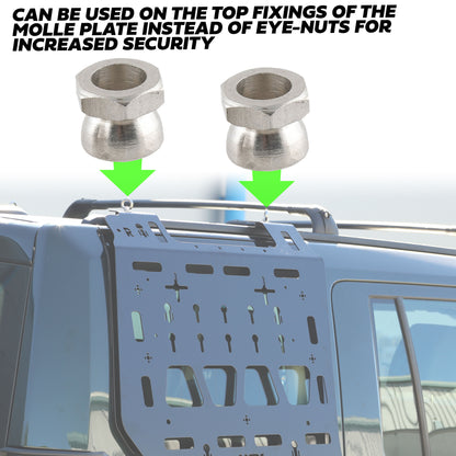 Molle Plate Security Fixing Kit - for Land Rover Discovery 3/4