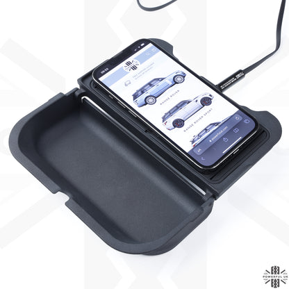 Cubby Box Wireless Phone Charging Kit for Land Rover Discovery 3/4 (No Fridge)