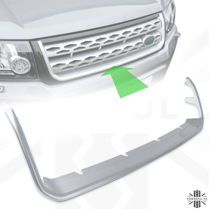 Front Grille Cover Trim for Land Rover Freelander 2 (2012+) - Silver