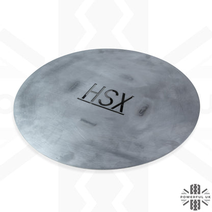 Spare Wheel Anti-theft Protection Disc - Stainless for Land Rover Discovery 3 & 4