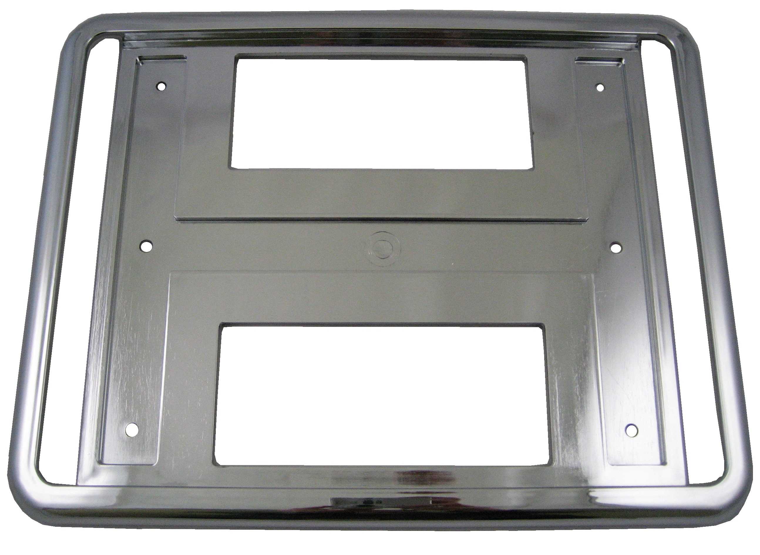 Chrome reg deals plate holders