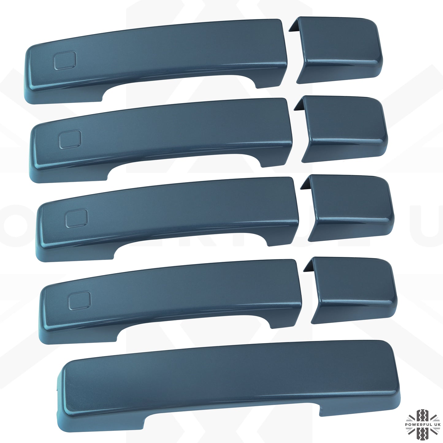 Door & Tailgate Handle Covers - Tasman Blue - for Land Rover Defender L663 (110/130)