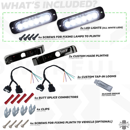 LED Reverse light upgrade kit for Land Rover Defender L663 - All White