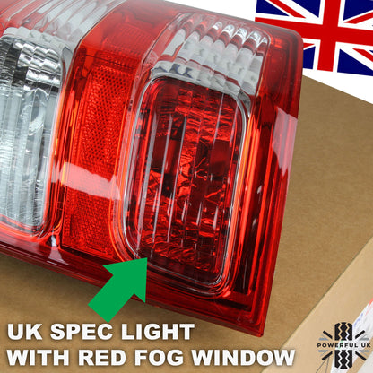 Rear Light - UK Spec RH - (With E mark) for Mitsubishi L200 2016+