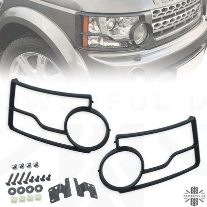 Front Light Guards for Land Rover Discovery 4 2010-13 - Aftermarket