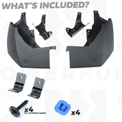 Genuine Mudflap Kit - Rear - for Land Rover Discovery 3 2005-08