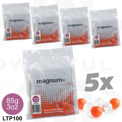 MAGNUM+ Tyre Balancing Beads - 5x 85g Bags