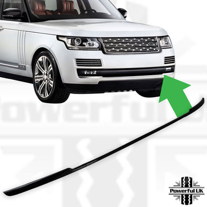 Front Bumper Lower Trim for Range Rover L405 - Gloss Black