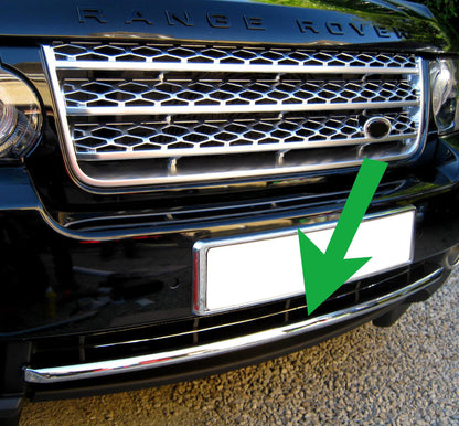 Front Bumper Trim for Range Rover L322 2010+ - Chrome