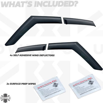 Wind / Rain Deflector Kit ( 4 door model ) for Range Rover Evoque