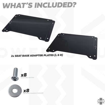 2x Seat Bases for Land Rover Classic Defender