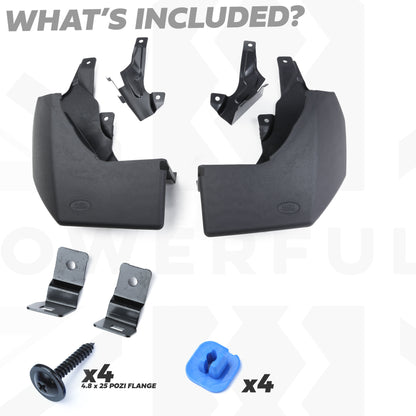 Genuine Mudflap Kit - Rear - for Land Rover Discovery 3(2009) & Discovery 4