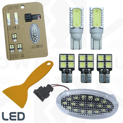 LED Interior Light Upgrade Kit - 6 pc - White - for Range Rover Evoque