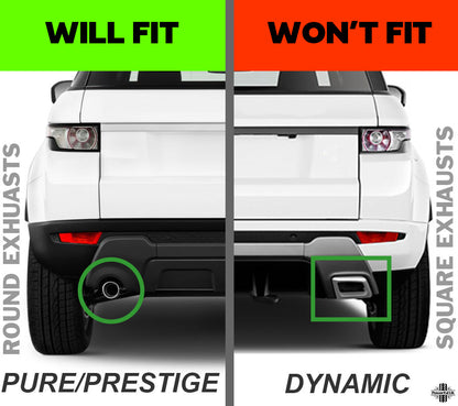 Front Mudflap Kit for Range Rover Evoque  L538 Pure/Prestige - Aftermarket