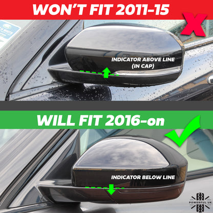 Genuine Chrome Mirror Caps for Range Rover Evoque 2014+