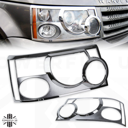 Headlamp Covers Chrome for Range Rover Sport 2005-09